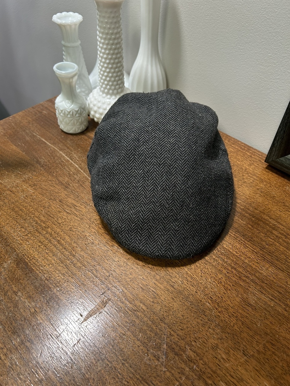 Brixton Brood Hooligan Herringbone Flat Cap Medium 7 1/4
